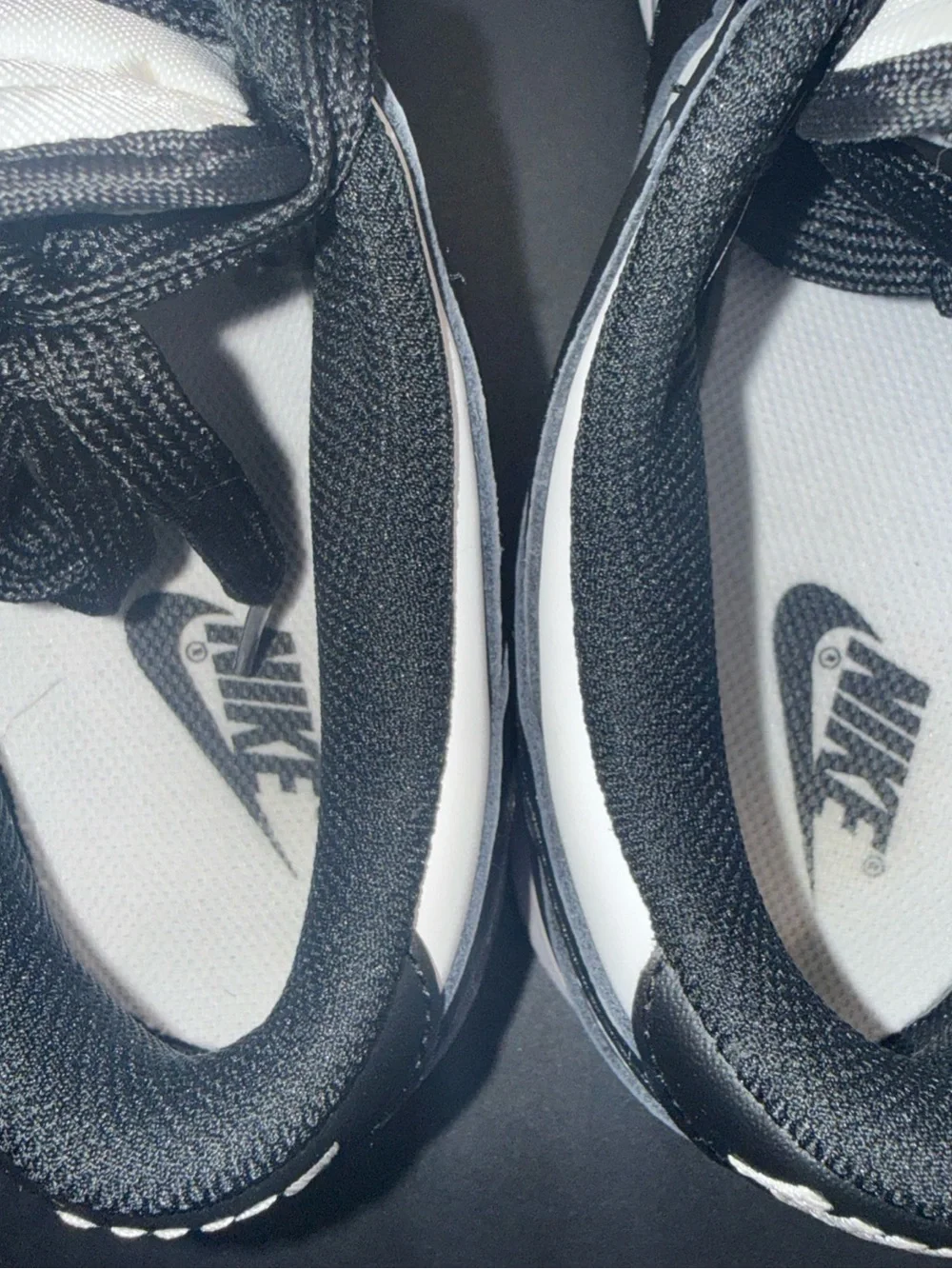 Size 8.5 - Nike Dunk Low Black White Wmns, DD1503-101, Clean, No Box, Great - Picture 4 of 10